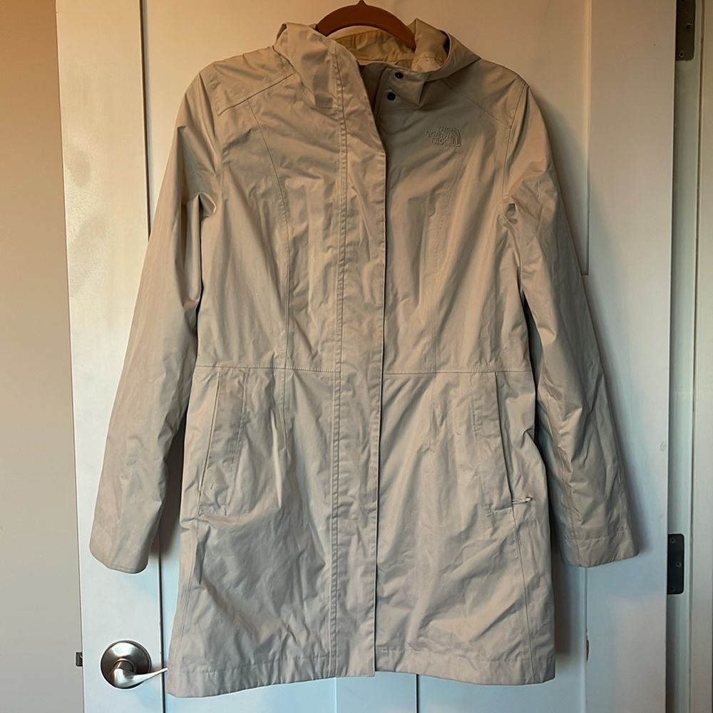 The North Face rain jacket